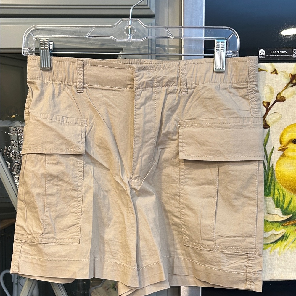 OVS Casual Beige Cargo Shorts for Women